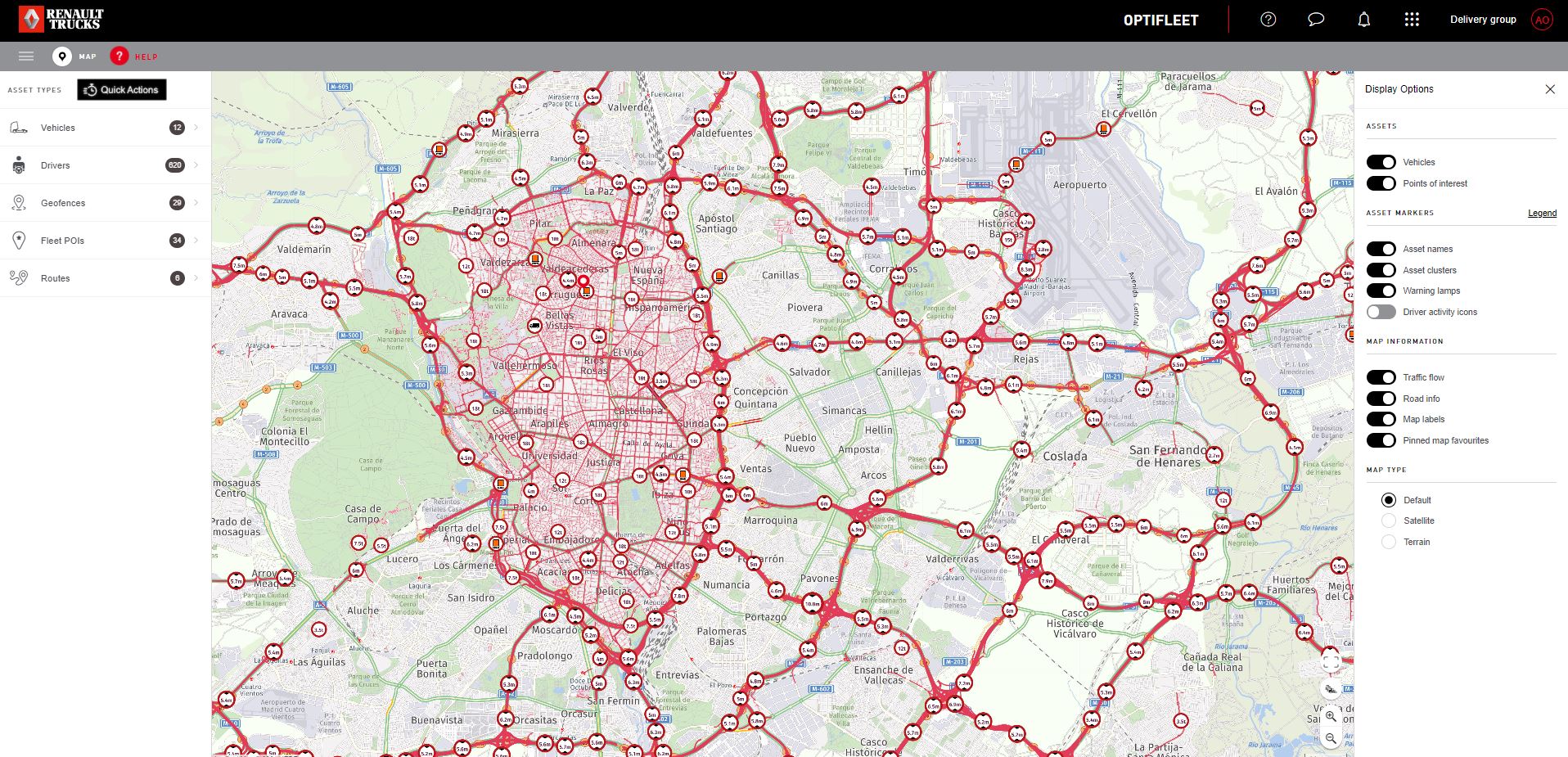 MapTraffic Truck Restrictions
